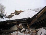 В жилом доме Казани обрушилась крыша