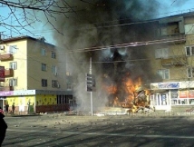 В Буйнакске на входе в местный магазин прогремел взрыв 