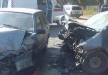 На северо-западе Москвы столкнулись четыре машины, погиб человек 