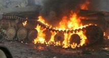 В Челябинской области сгорели три танка из-за неисправности