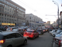 Авария на Садовом в Москве — движение затруднено 
