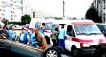 18 человек госпитализированы в результате ДТП в Дзержинске<br />