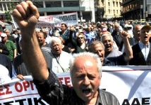 Привычную жизнь Греции снова нарушила забастовка 