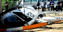 Вертолет рухнул между жилым домом и церковью в Бразилии 