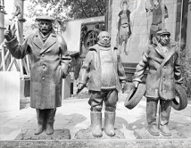 Открытие скульптуры Церетели в Тбилиси закончилось потасовкой — не все любят фильм «Мимино»