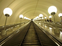 В метро в поезде «Русич» произошло короткое замыкание 