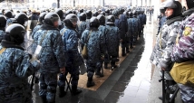 На Пушкинской сосредоточены силы внутренних войск и спецназа МВД
