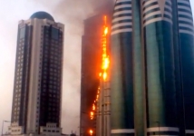 Кадыров: Пожар в «Грозном-Сити» случился по воле Аллаха