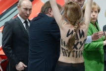 В Германии на активисток Femen завели уголовное дело 