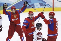 Сборная России по хоккею разгромила команду Латвии в первом матче на ЧМ-2013 