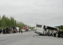 Столкновение автобусов в ХМАО: ранены 9 человек, в том числе ребенок 
