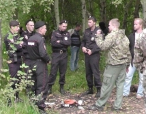 Дмитрий Демушкин дал мастер-класс по ножевому бою для сотрудников московской полиции 