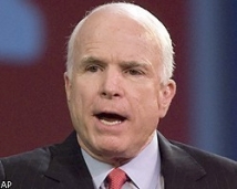 Маккейн считает катастрофой возможный отказ конгресса США одобрить удар по Сирии 