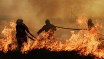 В Хакасии горит 16 деревень. 15 человек пострадали, двое — в тяжелом состоянии 