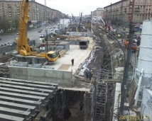 Строительные работы на Ленинградке завершат в этом году 