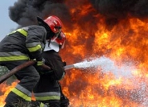 Ночью в Хакасии сгорело железнодорожное депо  